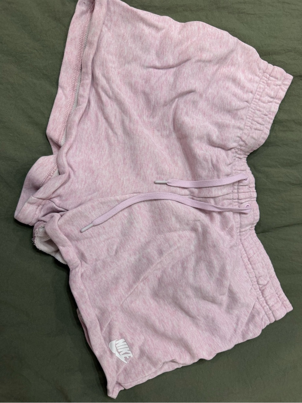 Nike Pink Heather Athletic Shorts